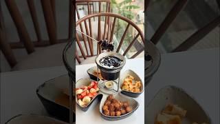 Chocolate Fondue 🫕 Try pani irukeengala