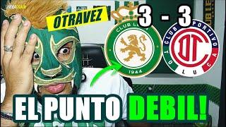  PUROS ERRORES!  EMPATE SUFRIDO LEÓN 3 3 TOLUCA  AUTOGOL , GOLES Y RESUMEN CLAUSURA 2025