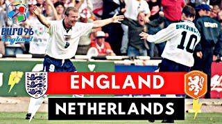 England vs Netherlands 4-1 All Goals  & Highlights ( 1996 UEFA EURO )