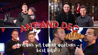 ant and dec : britains got talent 2024 auditions best bits