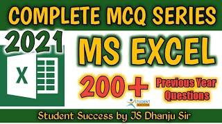 Complete Microsoft Excel Series 2021 | MS Excel Objective Questions and Answers in Hindi | JS Dhanju