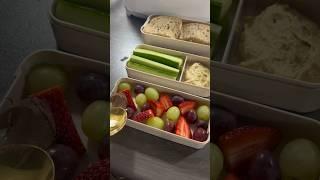 pack my lunch with me asmr!  #healthyfood #lunchbox #asmr #satisfying #lifestyle