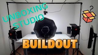 Setting up our YouTube Unboxing Studio for Less than $1000