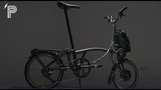 Brompton Electric P Line. Lightweight. Electric made easy.