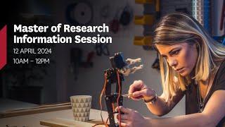 Master of Research Information Session (S1 2024)