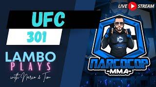 Lambo Plays Podcast Episode #94: UFC 301 Betting Props and Predictions