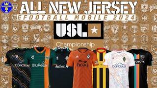 ALL NEW JERSEY EFOOTBALL MOBILE 2024™ | LIGA USL CHAMPIONSHIP