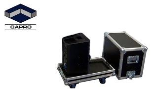 Capro Flight Case for 2x QSC K8 Powered PA Speaker