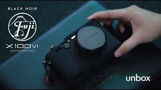 Fujifilm X100VI Limited Black Noir Unboxing