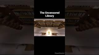 Most Beautiful View inside of The Uncensored Library credit= block works #Short #Shorts #Minecraft