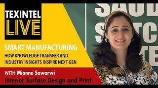 TEXINTEL LIVE INTERVIEW WITH MIANNE SAWARWI