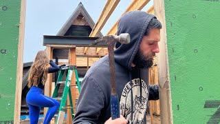 Moving On To The Second Floor | A-Frame Cabin Addition