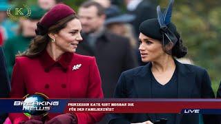 Prinzessin Kate gibt Meghan die  für den Familienzwist