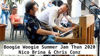 BOOGIE WOOGIE SUMMER JAM with NICO BRINA & CHRIS CONZ boogiewoogiepiano 4handed