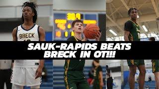 Sauk-Rapids and Breck OT Thriller at Breakdown Tip-Off Classic 2024