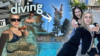 SUMMER IN LA: Trying to dive again + sam visits