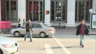 Pedestrians jaywalking -  City of Vancouver Road User Safety