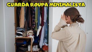 7 passos para um guarda roupa MINIMALISTA ! Estilo de vida Minimalista