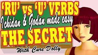 Godan vs Ichidan verbs (u vs ru verbs) How to easily tell them apart