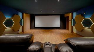 Stunning 7.2.2 Dedicated Home Cinema Room at TE, Bangalore! Room Design & Construction Details!