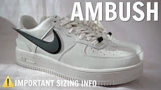 IS THIS ONE OF THE BEST AIR FORCE 1s TO RELEASE? NIKE AIR FORCE 1 AMBUSH PHANTOM REVIEW & ON FEET