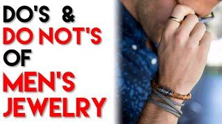 How to Wear Men's Jewelry | Do's and Don'ts