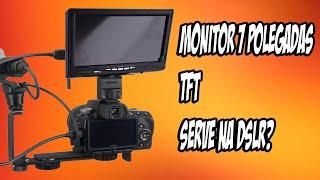 Monitor 7 Polegadas TFT HDMI (Monitor esterno DSLR?) 