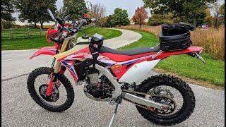 CRF450L / CRF450RL Dual Sport Project Bike Build Update by SRmoto