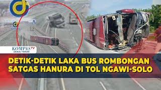 Kecelakaan Maut Bus Rombongan Partai di Ruas Jalan Tol Ngawi-Solo, Tiga Orang Meninggal Dunia!