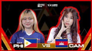MLBB WOMEN | Philippines vs. Cambodia - PLAYOFF | IESF ASIA REGIONAL QUALIFIERS 2024 | DAY 4
