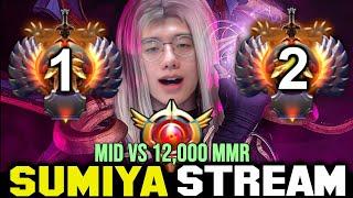 SUMIYA Stole TOP-1 Rank Mid, Invoker mid vs 12,000 MMR | Sumiya Stream Moment #3023