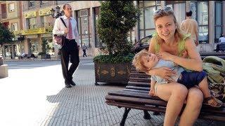 Caught breastfeeding in the streets!!