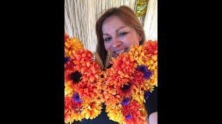 Butterfly wreath tutorial with Sandy