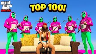 TOP 100 GTA 5 FUNNY MOMENTS #100 (EPISODE 100 SPECIAL!)