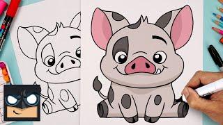 How To Draw Pua | Moana 2