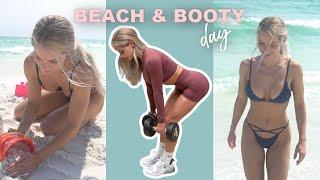 Beach and Glutes vlog