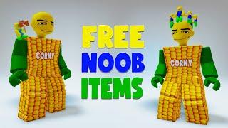 2 FREE LIMITED ROBLOX NOOB ITEMS 