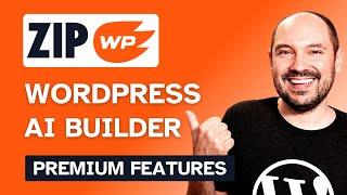 ZipWP Review WordPress AI Website Builder  | Premium Features Walk-through 