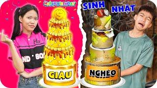 Sinh Nhật Học Sinh Giàu Vs Học Sinh Nghèo | Min Min TV Minh Khoa
