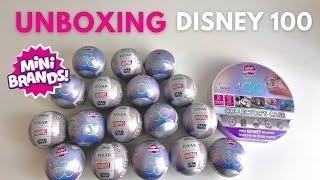 LARGE Disney Mini Brands 100 Anniversary Platinum Haul + Collector’s Case