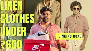LINEN PANTS FOR MEN UNDER RS 699 | Croma - Bandra | Linking road |