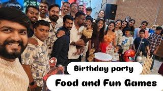 Birthday Party Food Vlog and Fun Games with Friends | Sneha Vikram Gowda