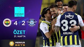 MERKUR BETS | Fenerbahçe (4-2) Adana Demirspor - Highlights/Özet | Trendyol Süper Lig - 2023/24