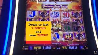 BUFFY the Slot Slayer REVEALED brings a JACKPOT after down to $7 bucks!!  Buffalo Gold Slot machine