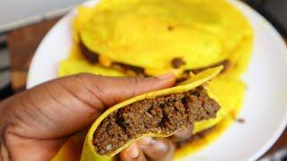 How To Make Jamaican Beef Patty Filling Tacos | The Best Ever Beef Tacos | Tacos Recipe | Tortilla