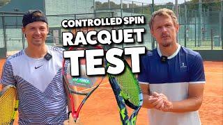 Racquets for power, spin...and control (featuring Robert)