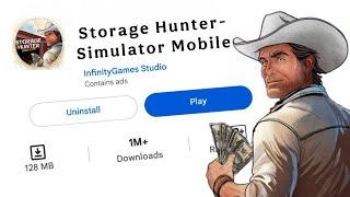 OMG I Found Storage Hunter Simulator Game On Playstore  | How to download Storage Hunter Simulator