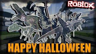 ALL THE 5 HALLOWEEN SKINS IN JURASSIC BLOCKY