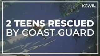 Coast Guard helps rescue two teens hiking near Eugene who were reported missing for 48 hours