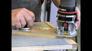 Best Router Jig Ever for Precise Flush Cuts